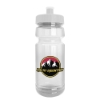 Wheely 24oz Transparent Bike Bottle w/Push-Pull Lid - Clear