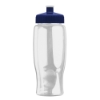 Rotation 27oz Transparent Contour Bottle w/Push-Pull Lid - Clear