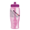 Rotation 27oz Transparent Contour Bottle w/Push-Pull Lid - Transparent Pink