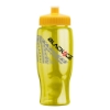 Rotation 27oz Transparent Contour Bottle w/Push-Pull Lid - Transparent Yellow