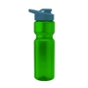 Blazer 28oz Transparent Bike Bottle w/Drink-thru Lid - Transparent Green
