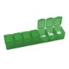 Medi-Box 7-Day Pill Case - Translucent Green