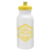 Circuit 20oz Bike Bottle - White w/Push-Pull Lid - White