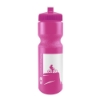 SPOKE-Tacular 28oz Bike Bottle - Colors w/Push-Pull Lid - Hot Pink