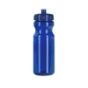 ACCONA 24 oz. PET Sports Bottle with Push/Pull Lid - TRSBL_Translucent Blue