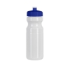 ACCONA 24 oz. PET Sports Bottle with Push/Pull Lid - WH-RB_White_Royal