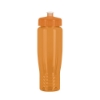 SAHARA 28 oz. Eco-Polyclear™ Sports Bottle with Push/Pull Lid - Orange