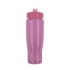 SAHARA 28 oz. Eco-Polyclear™ Sports Bottle with Push/Pull Lid - Pink