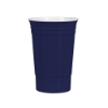 YUKON 16 oz. Double Wall Party Cup - Navy