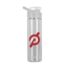 YUMA 25 oz. Clear Freedom Bottle with Guzzler Lid - Spectrum Front or Back