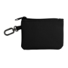 Benton Rectangle Recycled PU Zip Pouch - Black