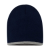 Sportsman SP09 8" Bottom Striped Knit Cap - NV-GY_Navy_gray