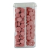 Sugar Free Mints in a Rectangular Flip-Top Dual Dispenser - Cinnamon (Pink)