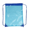 Phoenix Clear Drawstring Backpack - Blue