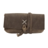 Draper Leather Sunglass Case - Distressed Brown