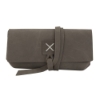Draper Leather Sunglass Case - Slate Gray