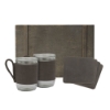 Double Barrel Gift Set - Slate Gray