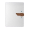 Hubbard Dye-Sublimated Felt Padfolio - Tan