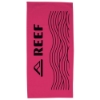 Basic Weight Colored Beach Towel Tone on Tone - FCH-TTBK_Fuschia - BK