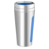 15 oz. Dual-Grip Travel Tumbler - SL-BL_Silver_blue