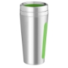 15 oz. Dual-Grip Travel Tumbler - SL-GRN_Silver_green