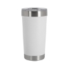20 oz Daytona Double-Wall Stainless Steel Tumbler - White