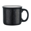Big Sur 15oz Ceramic Speckled Campfire Mug - Black