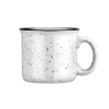 Big Sur 15oz Ceramic Speckled Campfire Mug - White