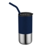 Destin 16oz Double Wall Tumbler w Straw - Navy