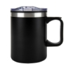 Eden 14oz. Travel Mug with Handle & Lock Lid - Black