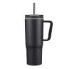 Boulder 30oz Straw Travel Mug - Black