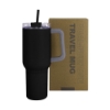 Key West 22 oz SS Travel Mug w/Can Cooler - Black
