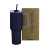 Key West 22 oz SS Travel Mug w/Can Cooler - Navy
