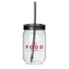 Fiesta Mason Jar Tumbler - Black