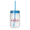 Fiesta Mason Jar Tumbler - Carolina Blue