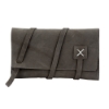 Marshall Leather Cord Organizer - Slate Gray