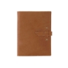 Mini Tasker Leather Mini Padfolio - Tan