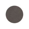2 1/2" Leather Circle Patch - Slate Gray