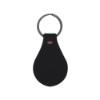 Pearl Leather Keychain - Black