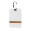 Pikes Dye-Sublimated Felt Luggage Tag - Tan