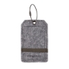 Poplar Felt Luggage Tag - Slate Gray