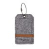 Poplar Felt Luggage Tag - Tan
