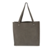Sawyer Leather Tote w/Inside Pocket - Slate Gray