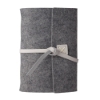 Sequoia Large Felt Journal - White