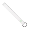 Strickland Dye-Sublimated Felt Wrist Keychain w/ Metal Split Ring - Green