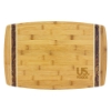 Marbled Look Bamboo Cutting Board - Laser Engrave Corner