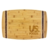 Marbled Look Bamboo Cutting Board - Laser Engrave Jumbo
