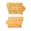 U.S. Destination Bamboo Cutting and Serving Boards - Iowa