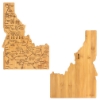 U.S. Destination Bamboo Cutting and Serving Boards - Idaho