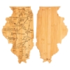 U.S. Destination Bamboo Cutting and Serving Boards - Illinois